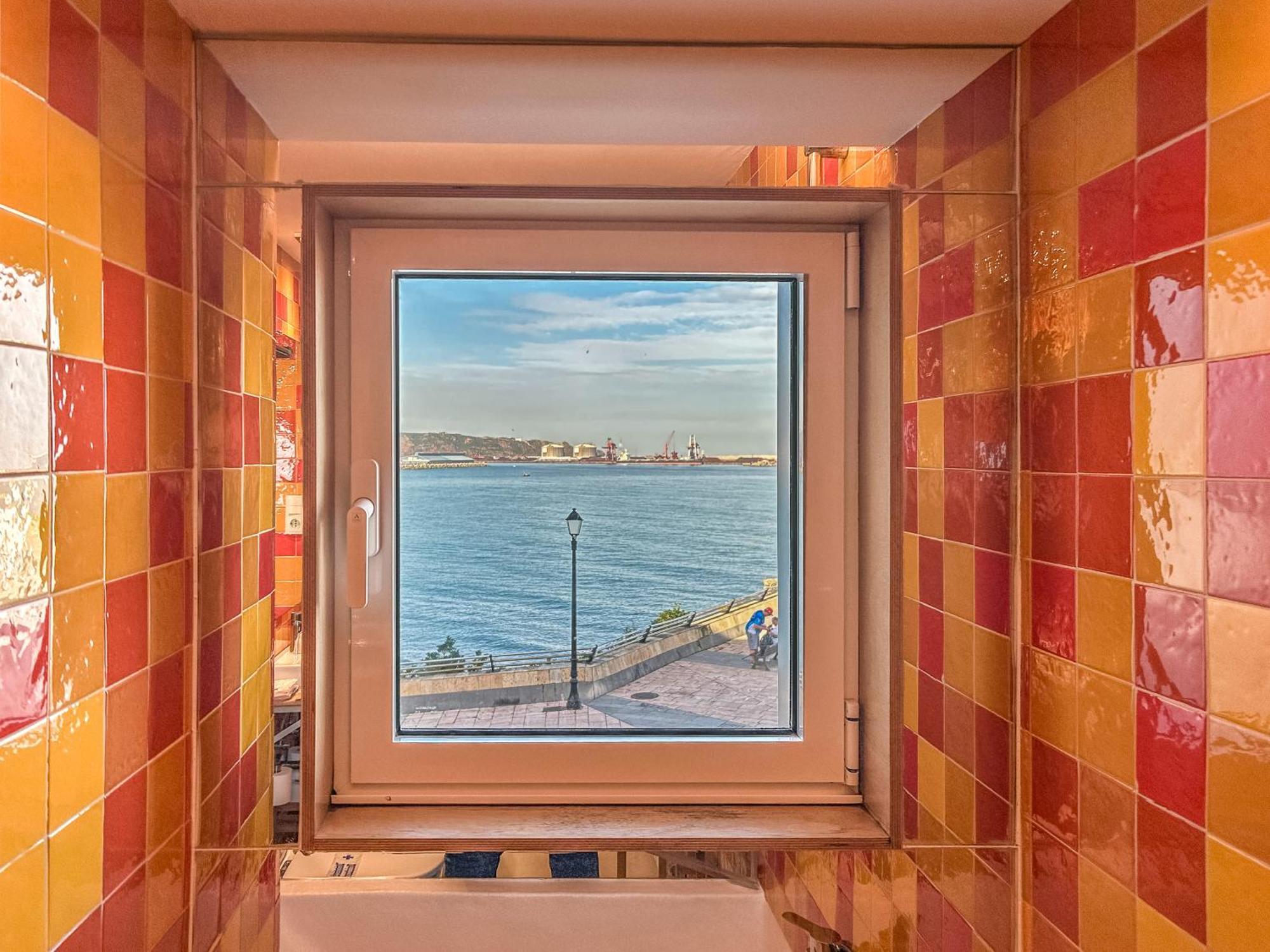 Apartamento El Espigon Gijon Luaran gambar